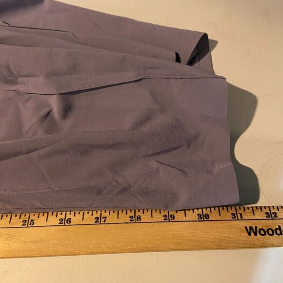 Athleta Women 22 Nolita Wide Leg Pant Pull On Dusty Purple High Rise Stretch NEW - Picture 10 of 11